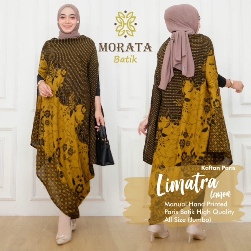 limatra kaftan abaya pakaian baju gamis dress syari longdress maxy maxi batik solo jumbo big all siz