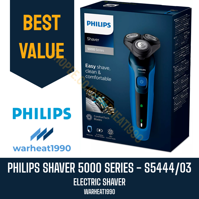 Philips Series 5000 S5444/03 Electric Shaver Alat Cukur Elektrik