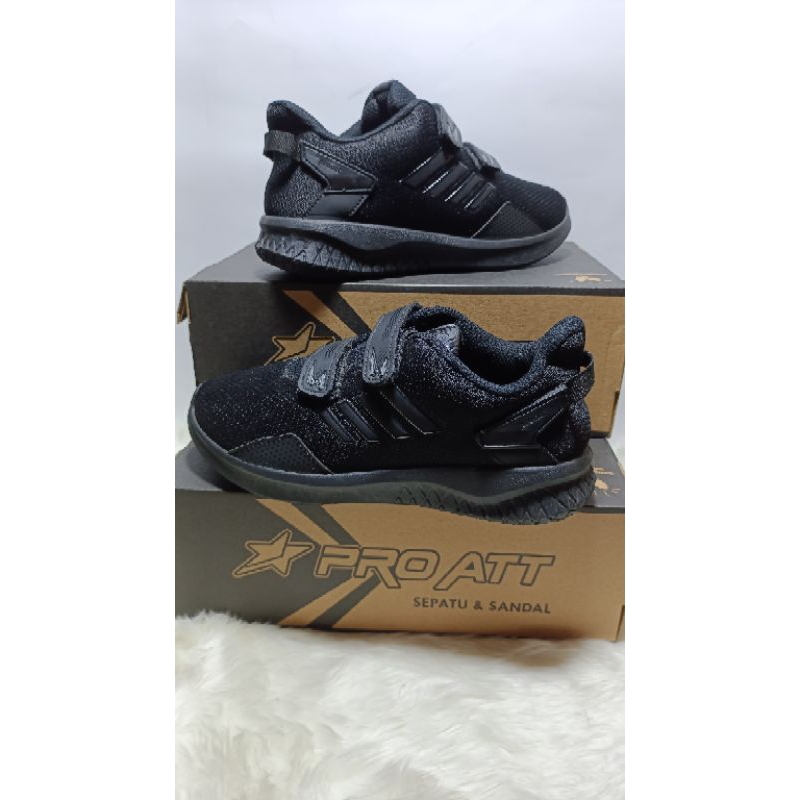 SEPATU PROATT PI 600, VECRO ,SEPATU SEKOLAH ANAK TK DAN SD ,SEPATU CASUAL ANAK COWOK DAN CEWEK SIZE 31 -34