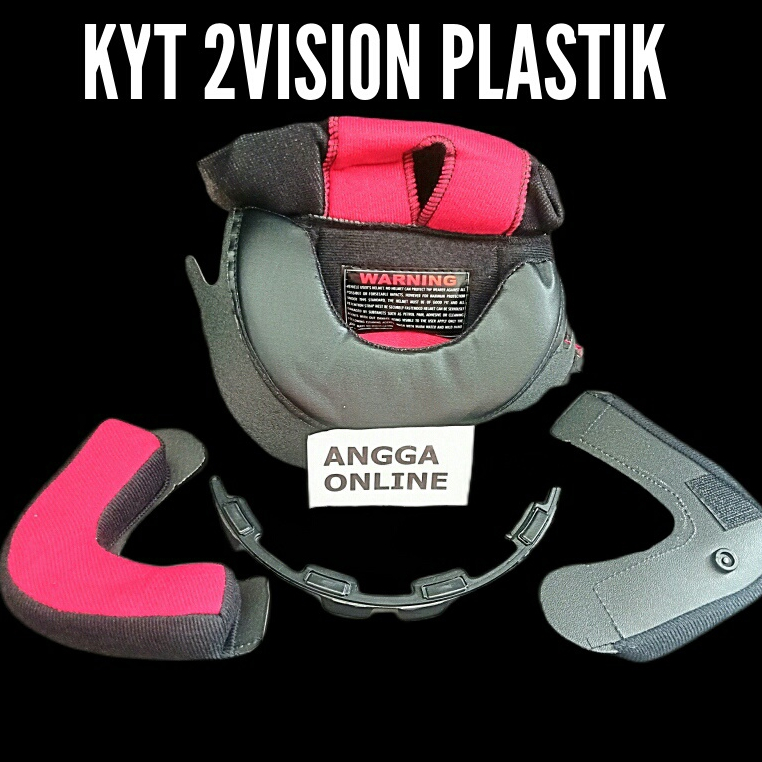 Busa Helm KYT 2 Vision Kancing Plastik, Busa Helm KYT 2Vision Plastik