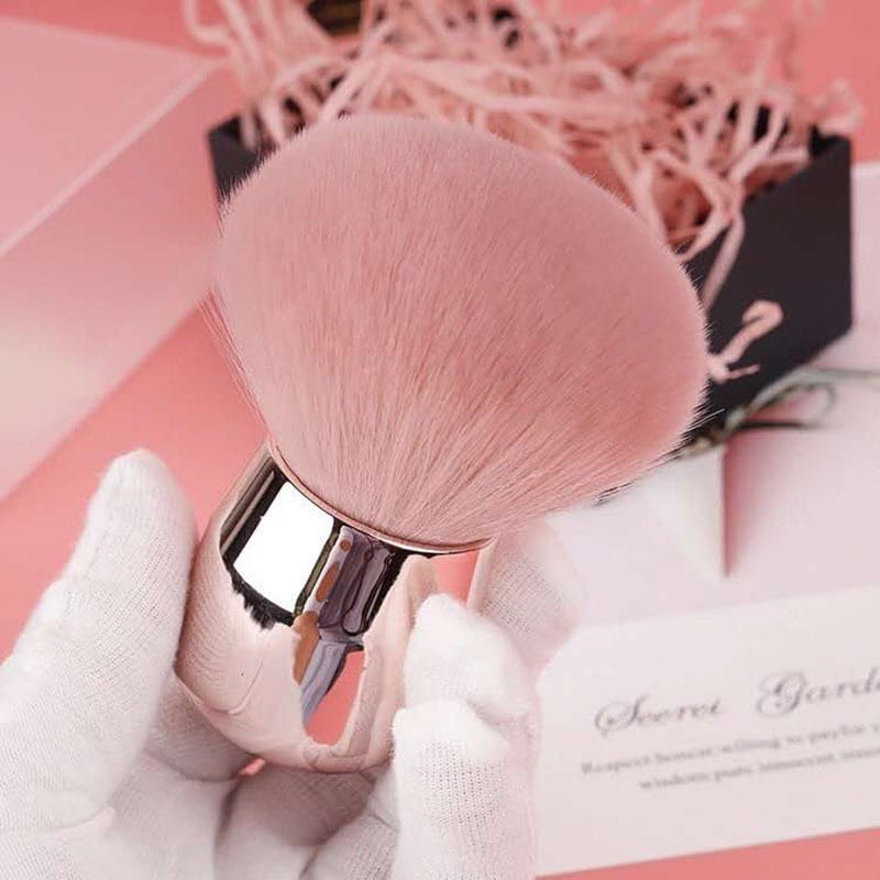 Tools Brush Powder Foundation / Brush Powder Hitam Blush On Profesional Make Up F020