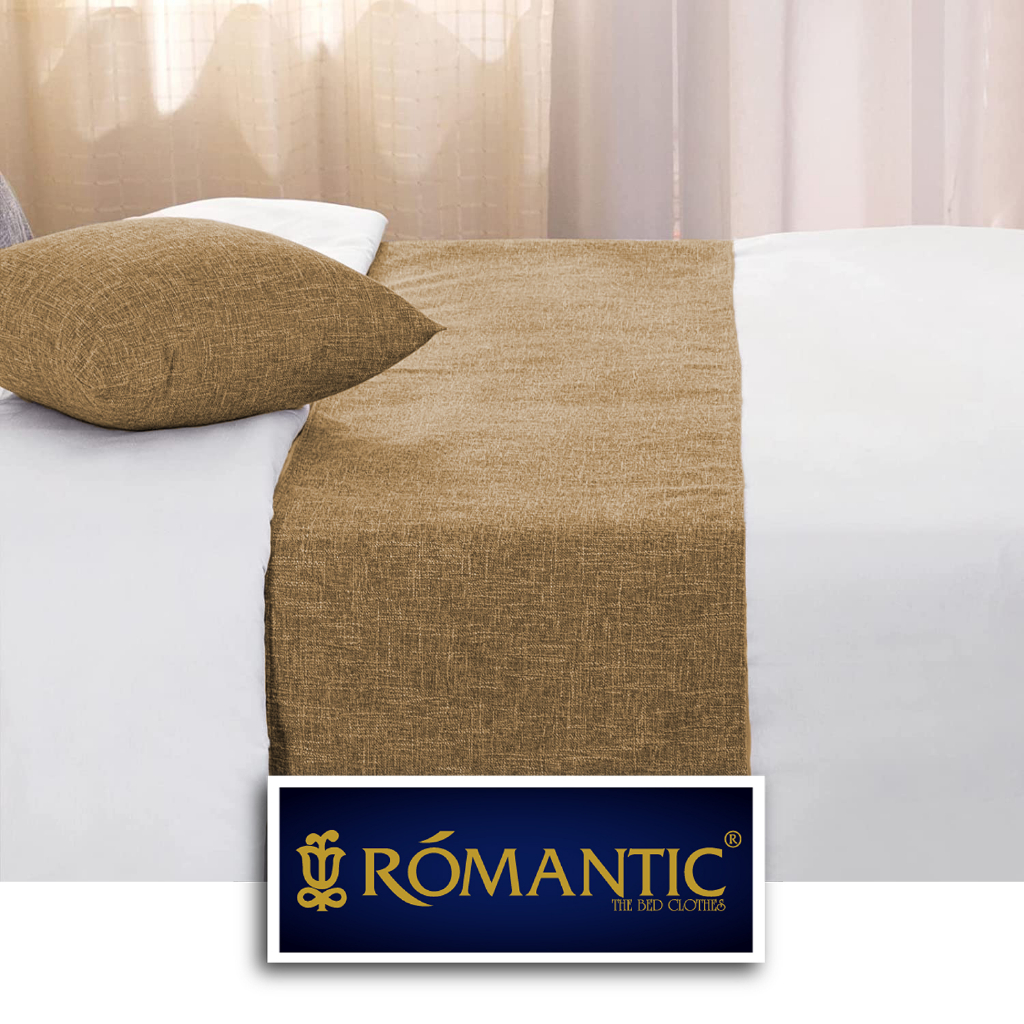 Bed Runner / Selendang kasur Chocolate by ROMANTIC standard Hotel minimalis