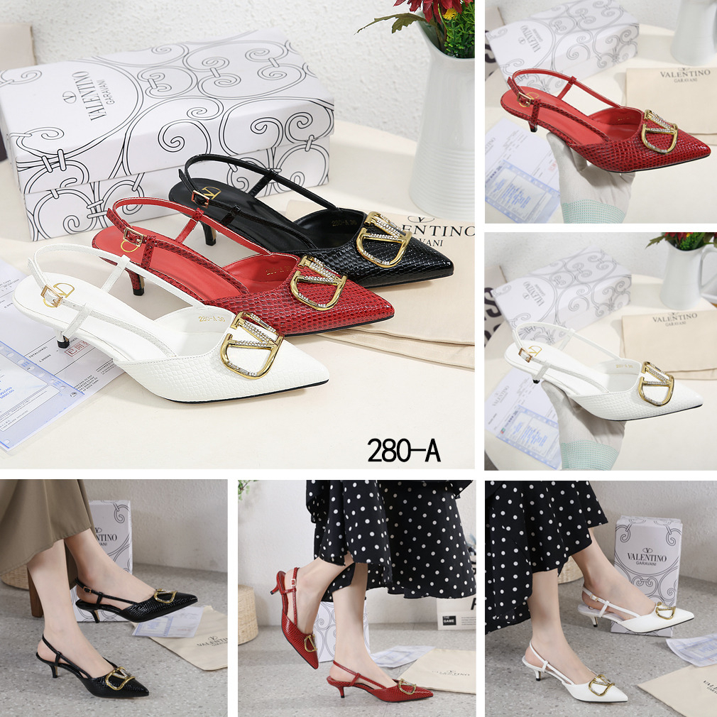 V Slingback Pumps 280-A