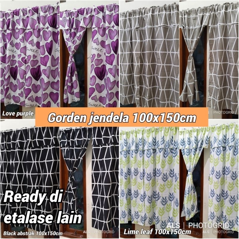 GORDEN SERUT MOTIF GORDEN PONI MURAH 100x200cm