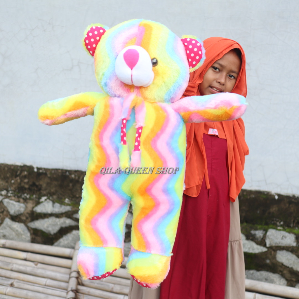 boneka BEA RAINBOW XL termurah bisa COD