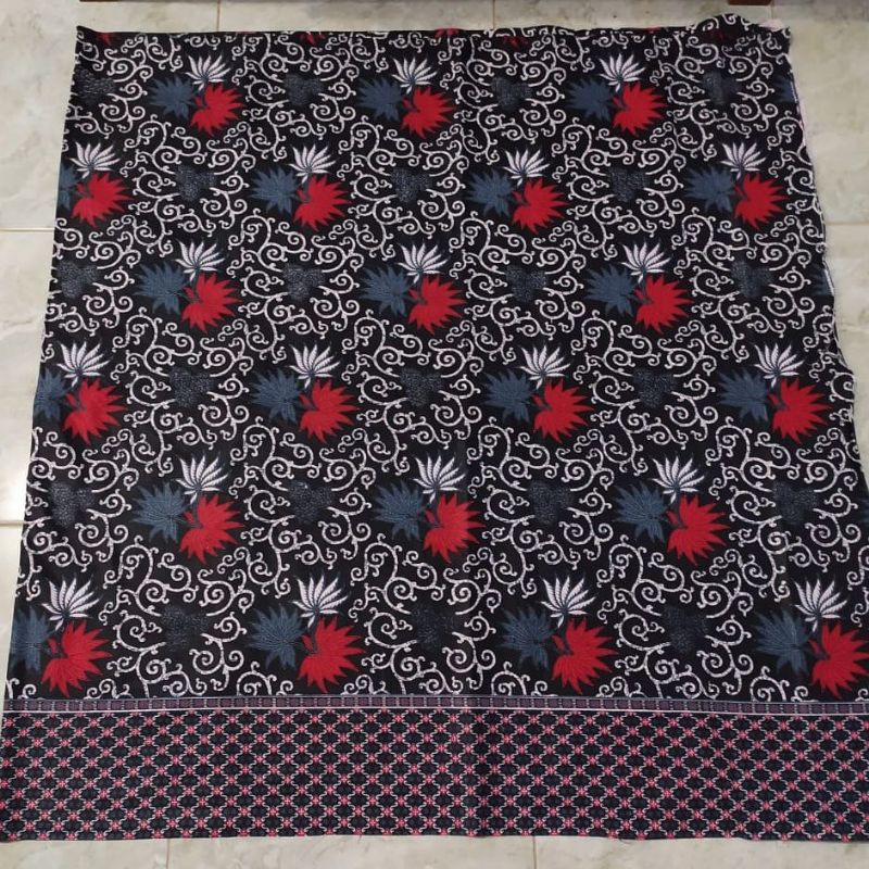 Maura Couple Sania Ruffle Batik Couple ori Ndoro jowi DNT Garansi Termurah motif kembang langit S M L XL XXL