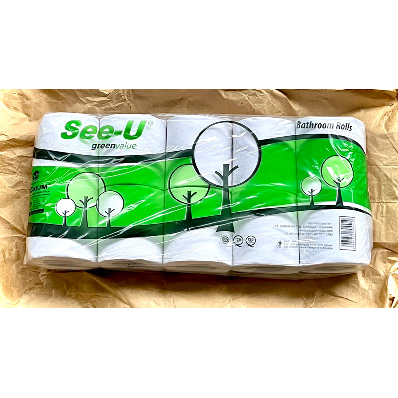 Tissue Toilet See-U 10 roll