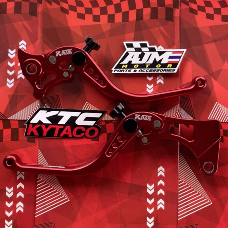 handle handel mio radial ktc kytaco merah sepasang
