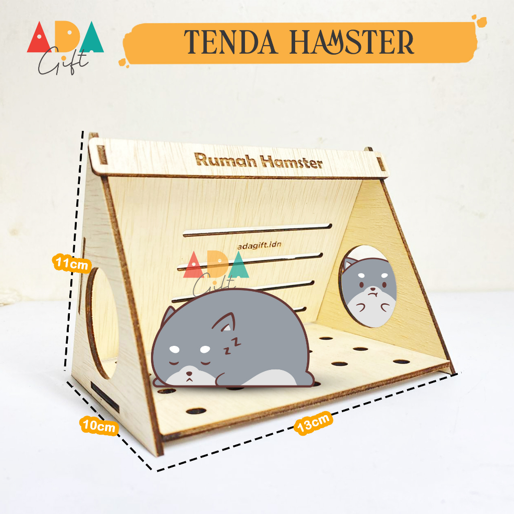 Tenda Hamster | Gazebo Hamster | Aksesoris Hamster | Mainan Hamster | Furniture Hamster