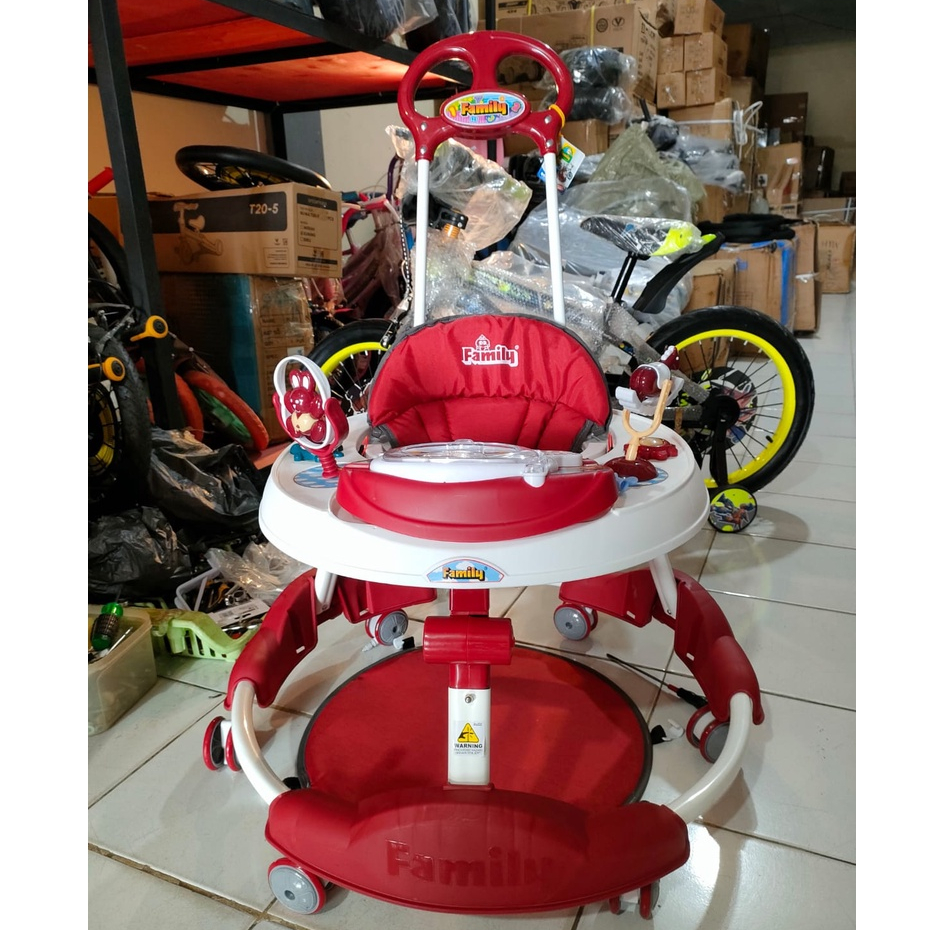 Baby Walker Family F 880 Kereta Dorong Bayi Badong