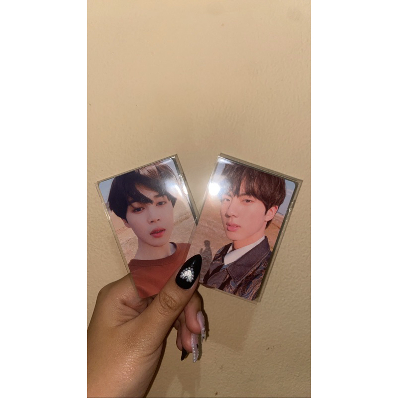 [Photocard Oficial Bts] Jimin,Jin Tear Y