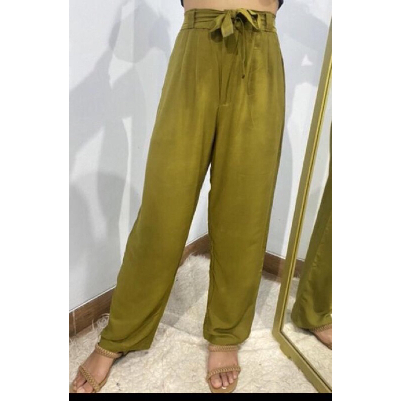 CELANA KULOT HW TALI PITA / CELANA KULOT RAYON FULL KARET