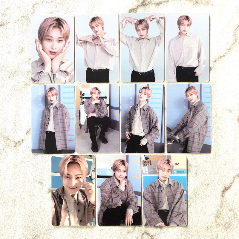 Enhypen EN-CONNECT COMPANION Official Trading Card TC - Sunoo Fullset Photocard (Include Basic Chibi