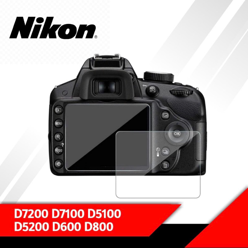 Tempered Glass Kamera Nikon D7200 D7100 D7000 D5100 D5200 D600 D800 D500 D850 D5 DF DSLR Mirrorless 