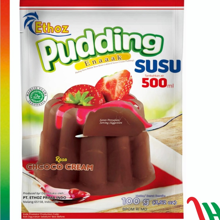 

Ethoz Pudding Choco Cream 100gr