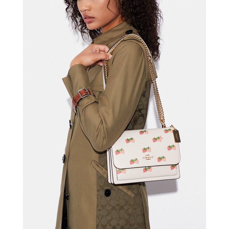 Coach Klare Crossbody With Strawberry Print (CB599)