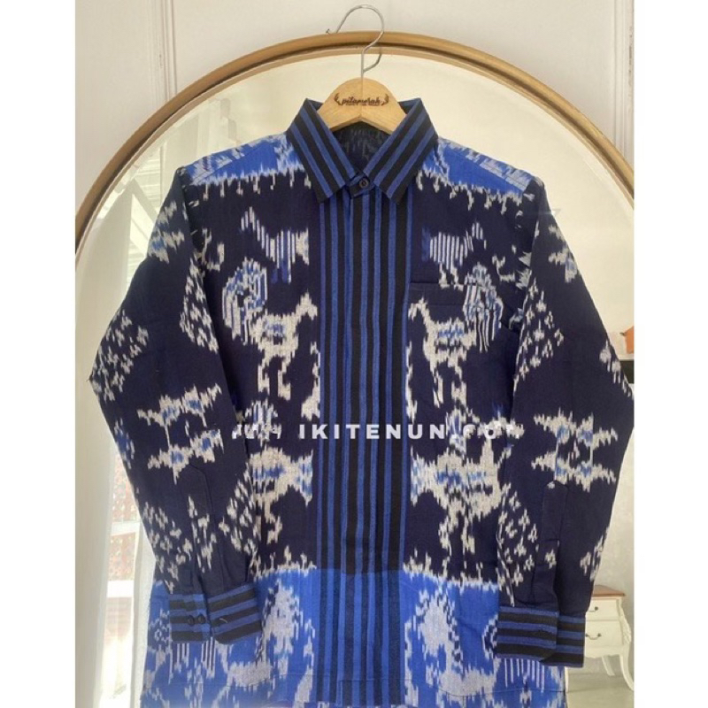 IKI TENUN / KEMEJA TENUN PRIA