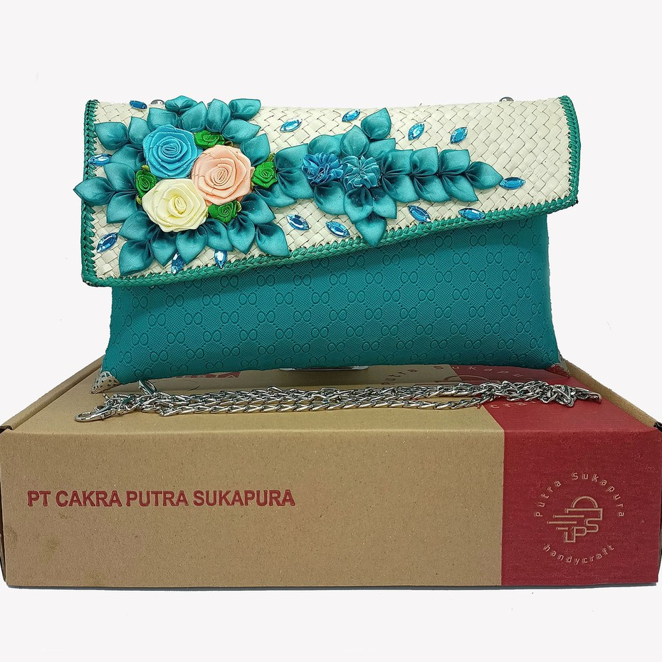 PSH Clutch Pesta Tas Dompet Kondangan Eksklusif Tas Wanita Tas Selempang- KRO