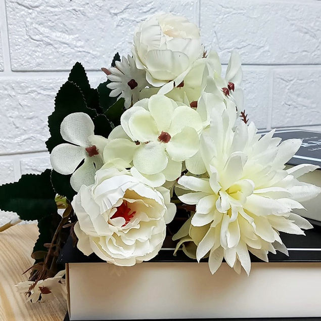 AND / COD / Bunga Hydrangea Mix Plastik Bunga Hias Tangkai Dekorasi Rumah Hiasan Bunga Hias Artificial Flower Murah Import PBP154