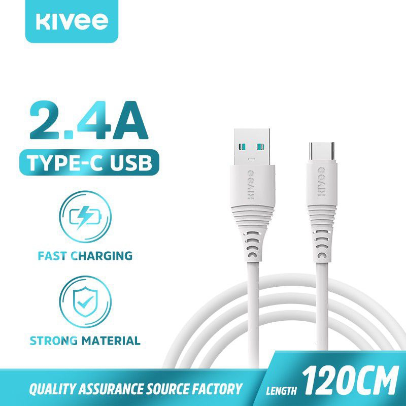 Kivee Kabel Data Micro USB Cable Fast Charging 2.4A
