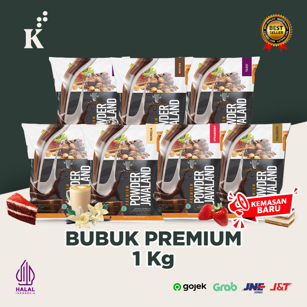 

Bubuk Minuman Bubble Drink Premium Murah Lengkap 1kg Javaland