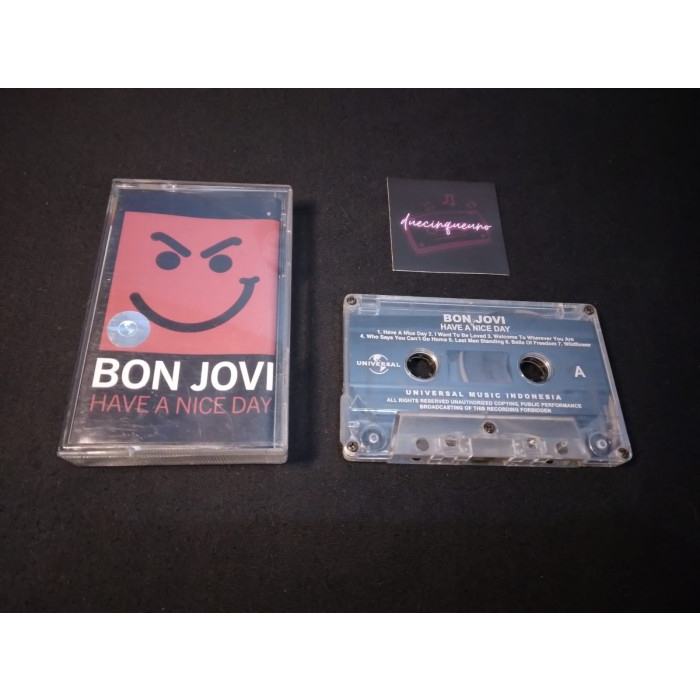 BON JOVI - HAVE A NICE DAY (KASET PITA)