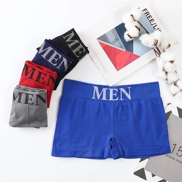 LIN107 BARU Celana Dalam Boxer Pria Boxer Man Underwear Men Celana Dalam Pria Polos Free Sizequality -Your Affordable Quality!