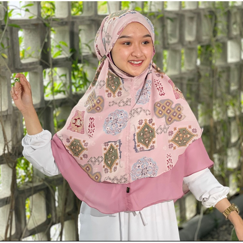 Koyu Hijab Instan Bergo Nashwa 2layer