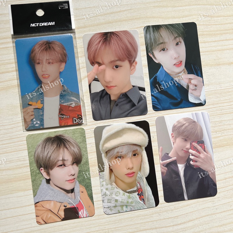 Jisung cashbee we boom fortune b tds 1 yearbook collectbook ybcb past kihno standing acrylic ice gla