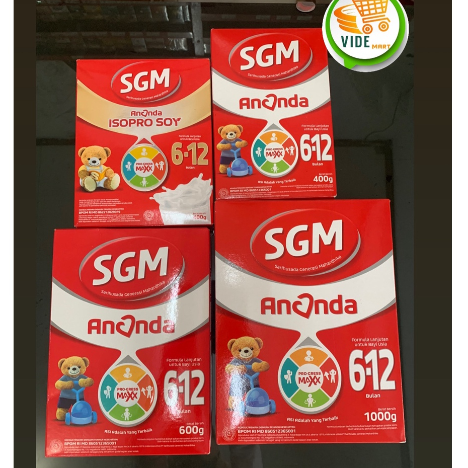 SGM 6-12 BULAN SEMUA UKURAN