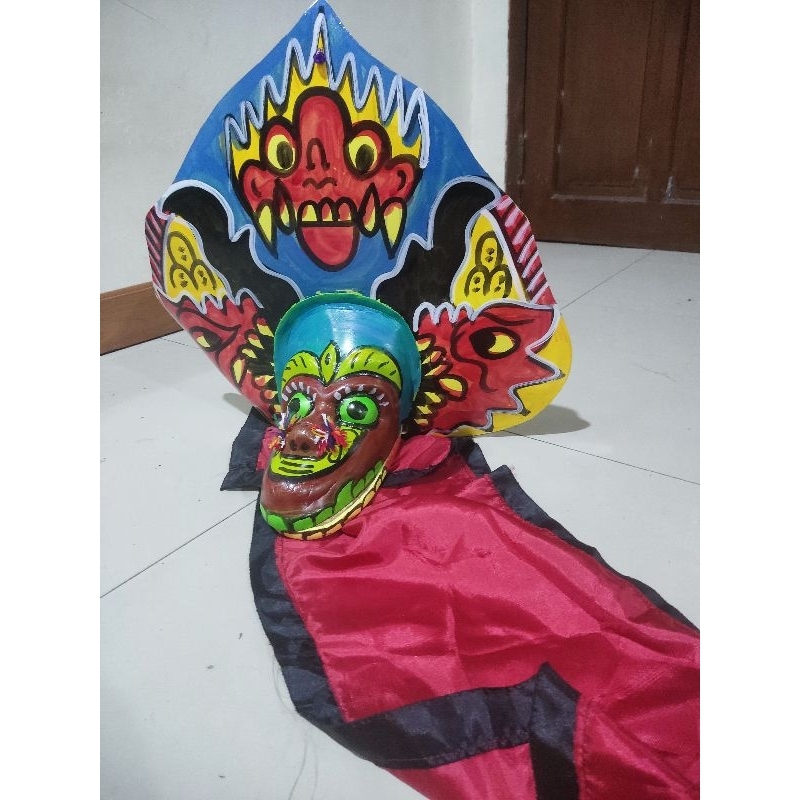 mainan anak barongan caplok barong caplokan kain panjang