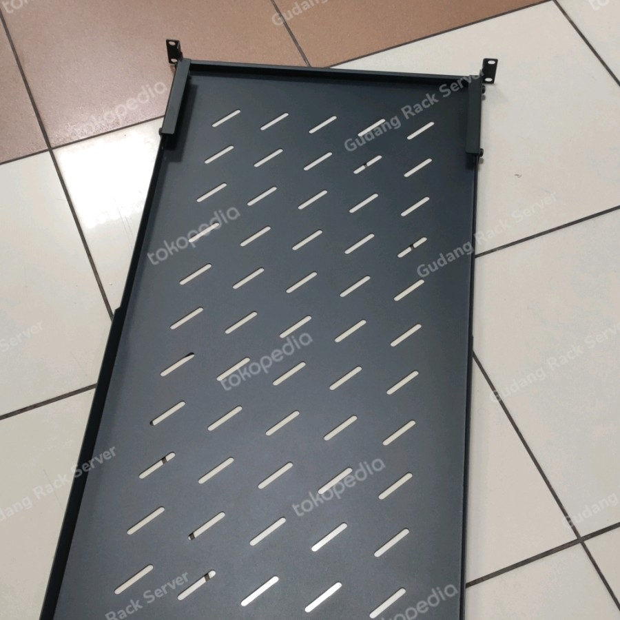 Fix Shelf tatakan ambalan rackmount 19 inch 900mm