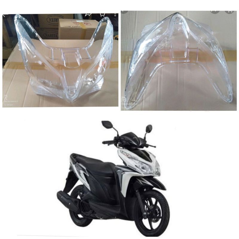 mika kaca lampu depan vario 125 lama mika kaca depan