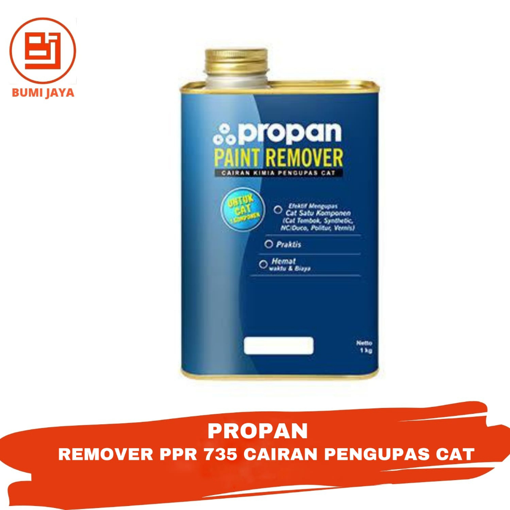 Jual propan paint remover ppr 735 cairan pengupas cat 1kg Shopee