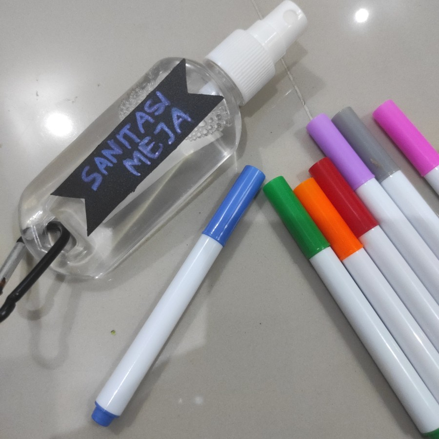 stiker sticker label tempel toples jar papan tulis hitam kapur blackboard