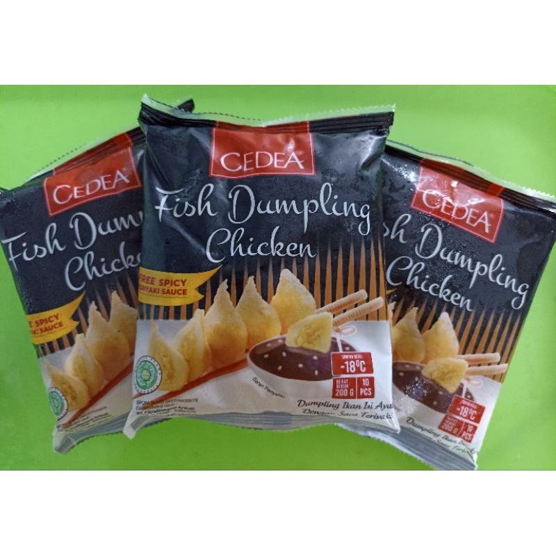 

Cedea Fish Dumpling Chicken 200gr.