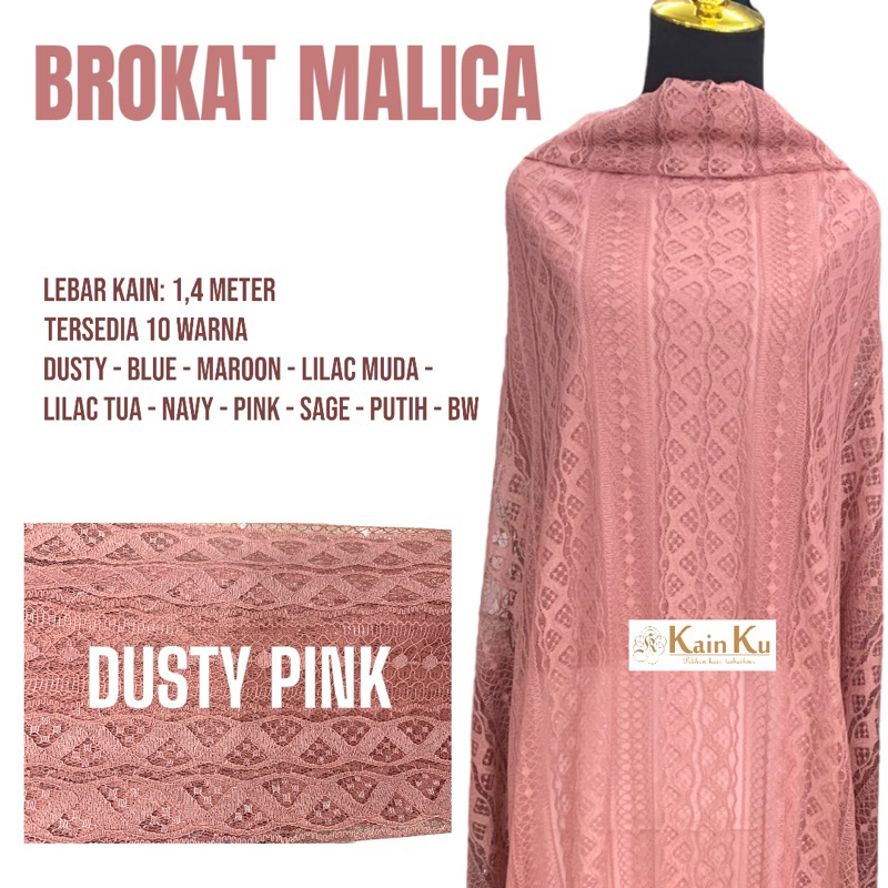 Kain Brokat Malica Terbaru