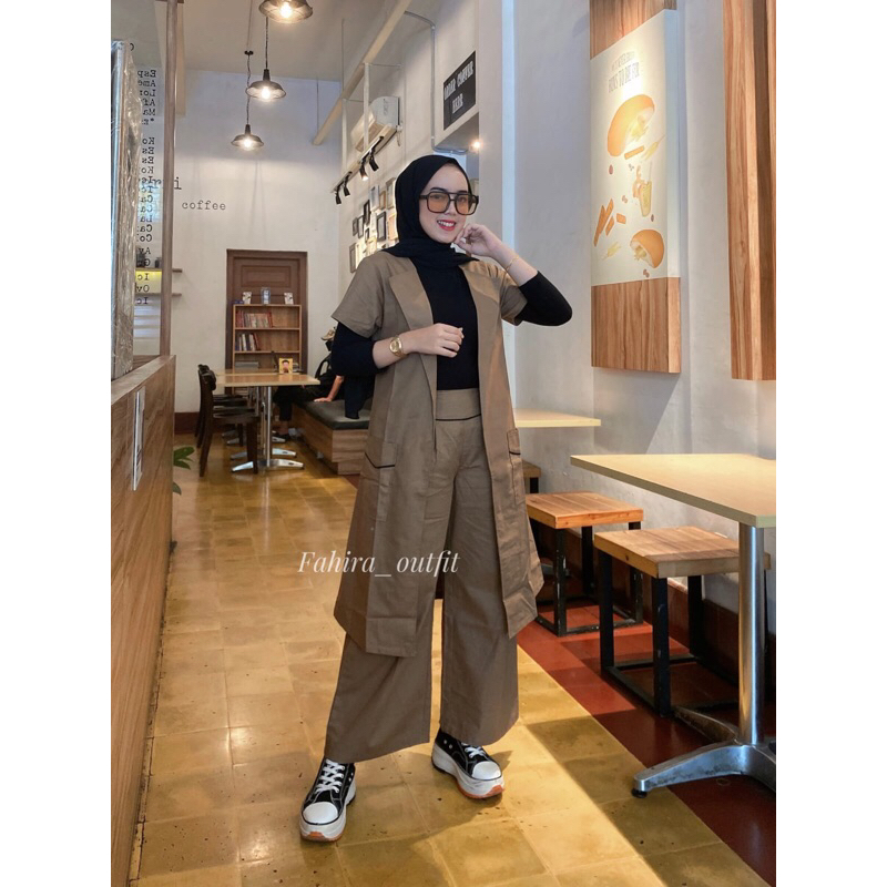 One Set Kulot Long Blezzer by FAHIRA