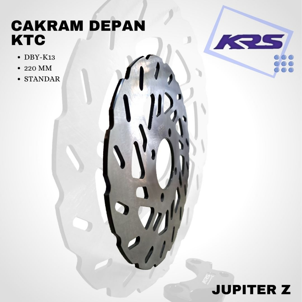 piringan cakram KRS jupiter z uk std DBY-K13 220MM