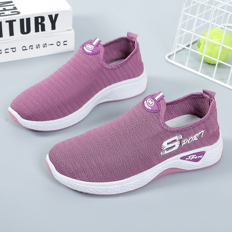 GISF Elise Sepatu Sneakers Import Fashion Wanita Korea 2023 Slip on- Real Pic