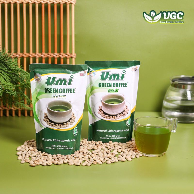 

UMI Green Coffee pelangsing perut buncit mengecilkan lengan paha aman untuk busui original bpom untuk pria dan wanita