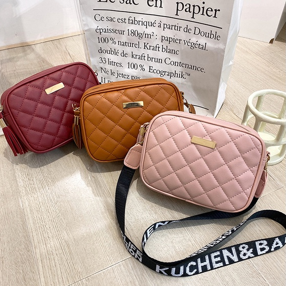 Tas Selempang Sling Bag Wanita Import Fashion Korean Style Women Bag Remaja Kekinian T293