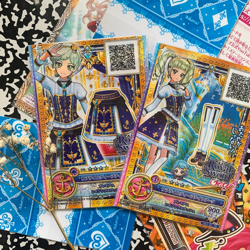 Kartu Aikatsu Stars Premium Rare Royal Sword