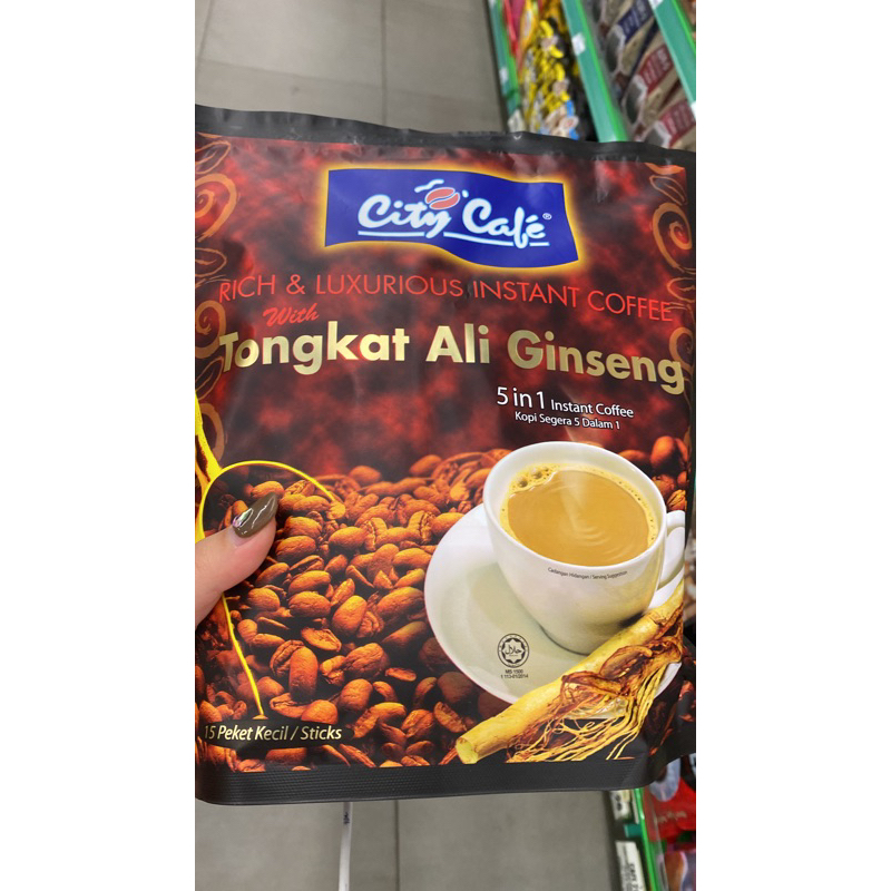 

city cafe coffee tongkat ali ginseng isi 15 pcs