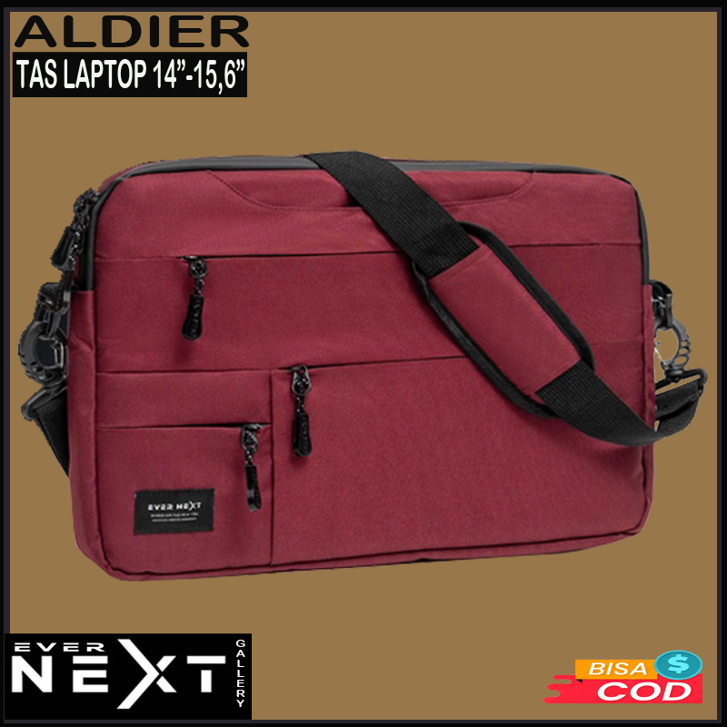 Tas selempang slempang Laptop 14&quot; 15&quot; 15,6 inches inch waterproof multy fungsi tas jinjing Laptop shoulder bag anti air sling bag laptop Aldier series original distro kualitas import