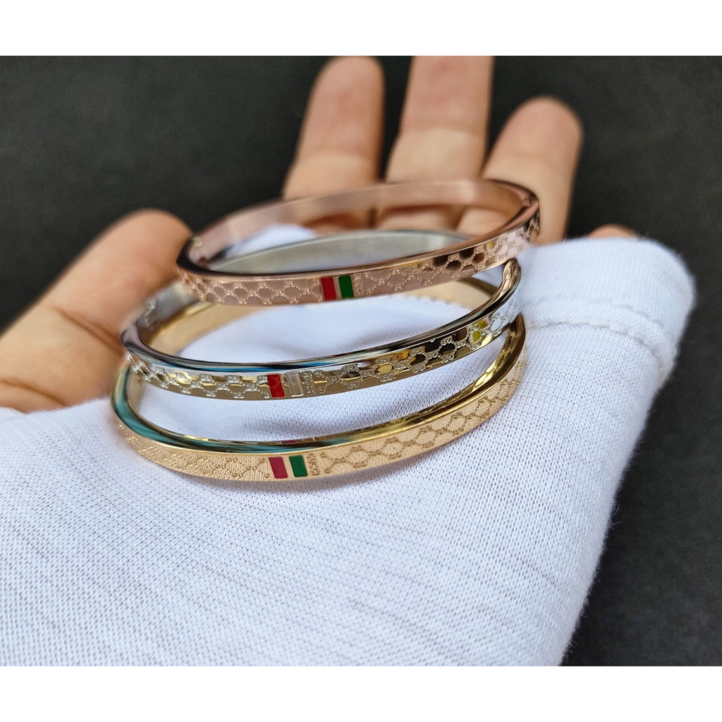 gelang titanium anak perempuan remaja aksesoris perhiasan fashion anak 14 cm