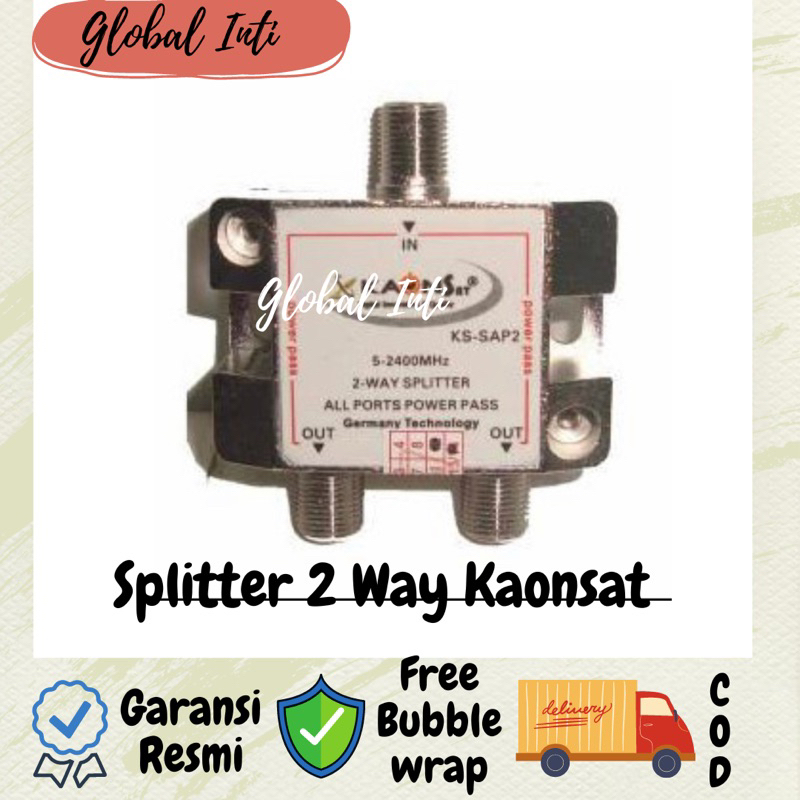 Splitter Kaonsat 2 Way