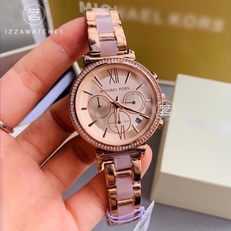 MK6560 Sofie Chronograph Rose Gold
