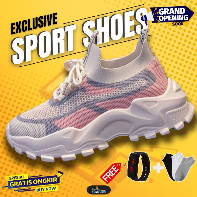 Sepatu pria wanita sneakers original panarybody putih cewek import