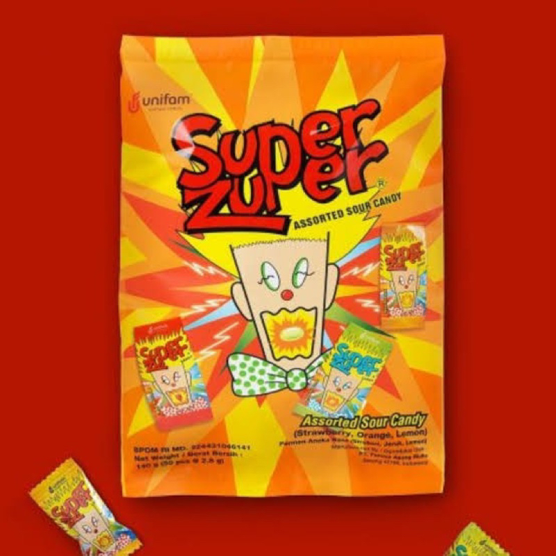 

PERMEN SUPER ZUPER - PERMEN JADUL - Permen Asam